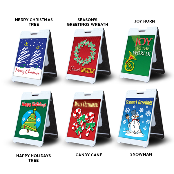 Holiday Sidewalk A-Frames
